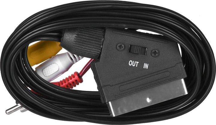 Image du produit Savio CL-133 Câble Péritel Péritel (21 broches) 3 x RCA Multicolore (2 m)