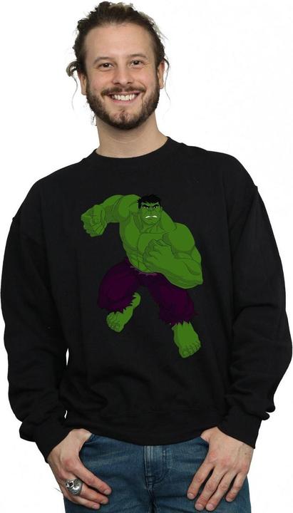Actual product image Mens Hulk Pose Sweatshirt (M)