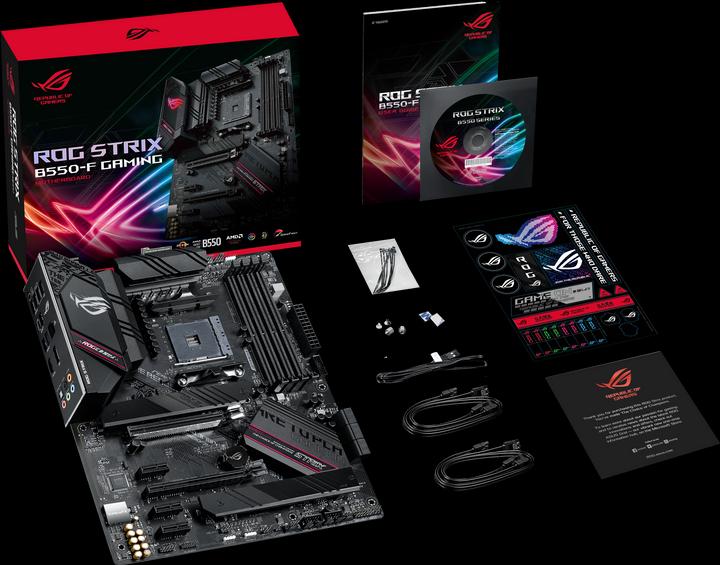 Produktbild ASUS ROG STRIX B550-F GAMING (AM4, AMD B550, ATX)