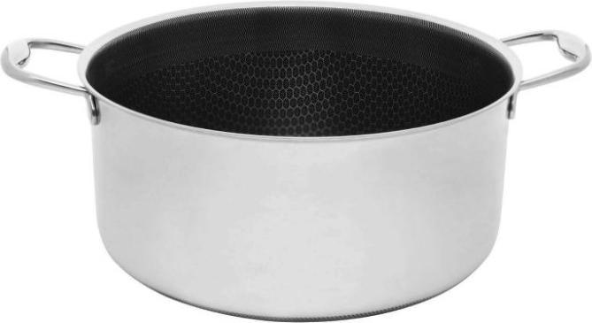 Image du produit Kohersen Garnek z powłoką DIAMOND Black Cube z funkcją gotowania na parze (28 cm  8 3l) (28 cm, Casserole, Aluminium, Acier inoxydable)