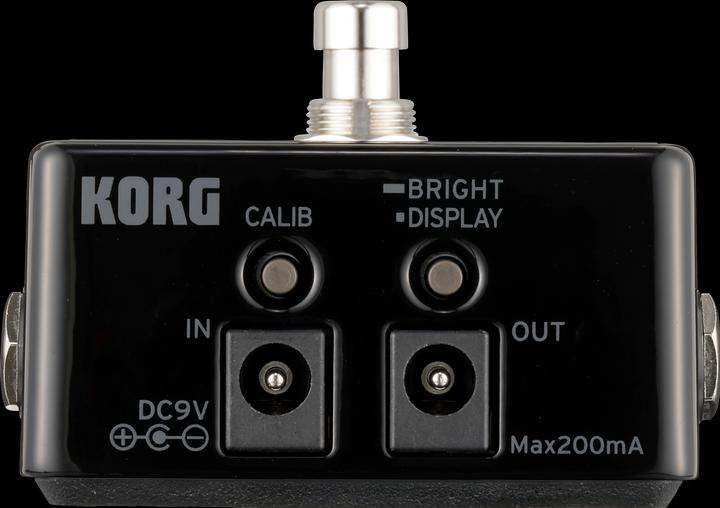 Image du produit Korg Accordeur, Pédale, Pitchblack X, noir