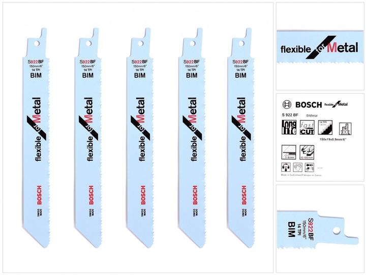 Image du produit Bosch Professional Zubehör Lame de scie à sabre