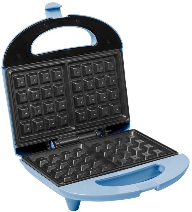 Actual product image Bestron Belgian waffle maker, blue