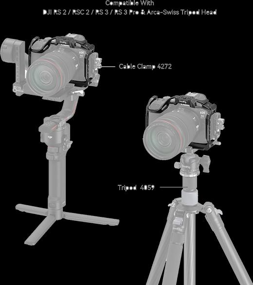 Produktbild SmallRig Black Mamba for Canon EOS R6 Mark II (Cage)