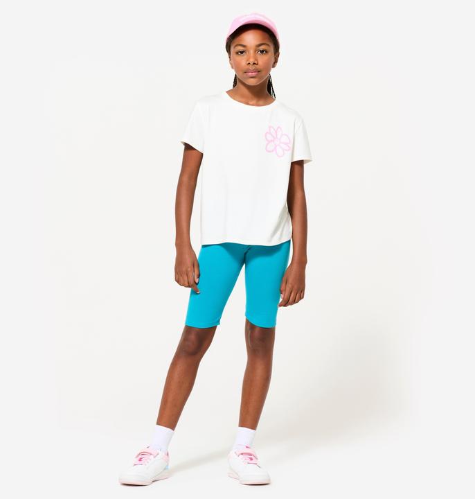 Produktbild Decathlon T-Shirt Kinder Baumwolle - Print weiss (14, 15, 16)