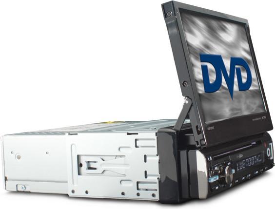 Produktbild Caliber RDD571BT - Autoradio met klapscherm, FM radio, Bluetooth, USB, 4x75W - Zwart