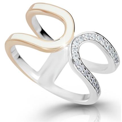 Modesi Modern silver ring M11078 - Circuit: 58 mm (58)