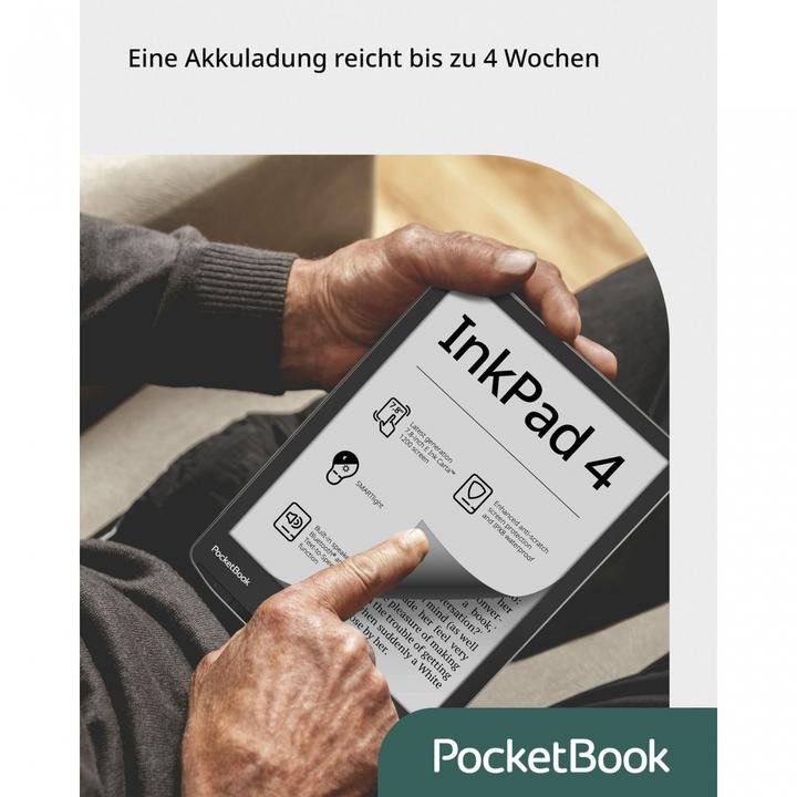 Produktbild PocketBook InkPad 4 (7.80", 32 GB, Stardust Silver)