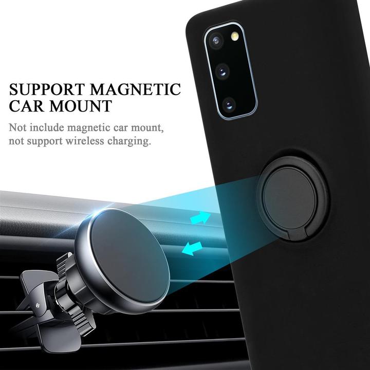 Productafbeelding Cadorabo TPU Vloeibare Ring Silicone Hoesje (Samsung Galaxy S20 FE)