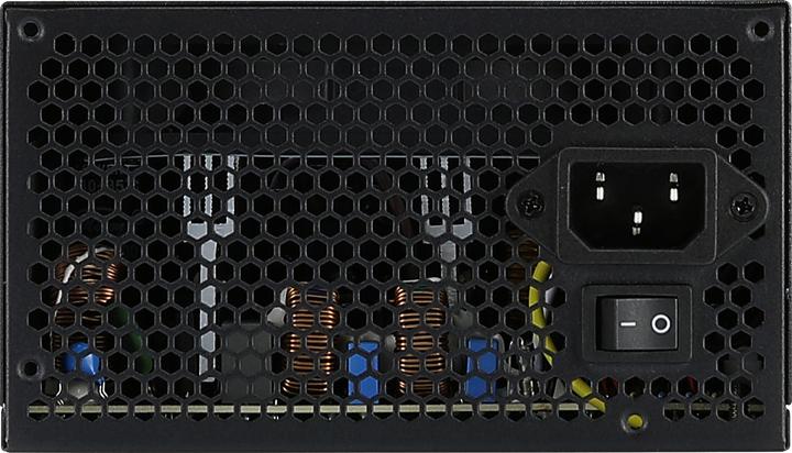 Actual product image AeroCool LUX1000 PC Power Supply 1000W 80 Plus Gold 90% Efficiency Juodas (1000 W)