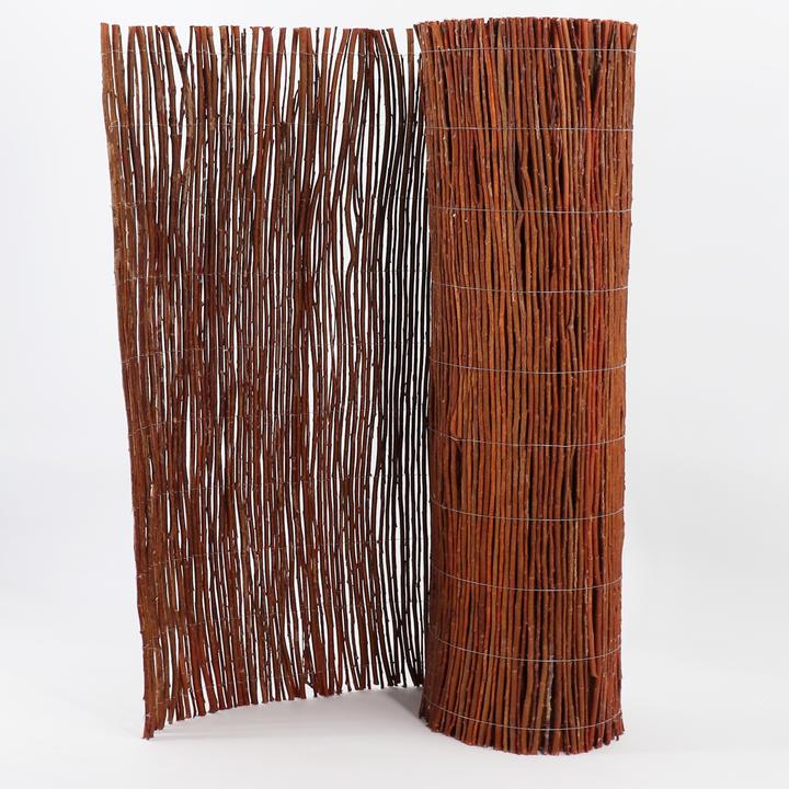 Immagine prodotto Aquagart Weidenmatte 50m x 100 cm I Sichtschutzmatte aus Weiden Natürlicher Sichtschutz für Garten