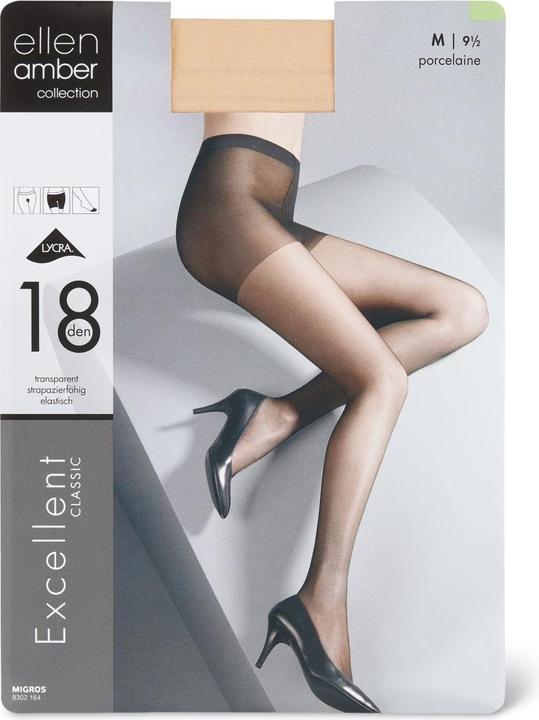 Image du produit Ellen Amber Collants Pour Dames Excellent (18 DEN)
