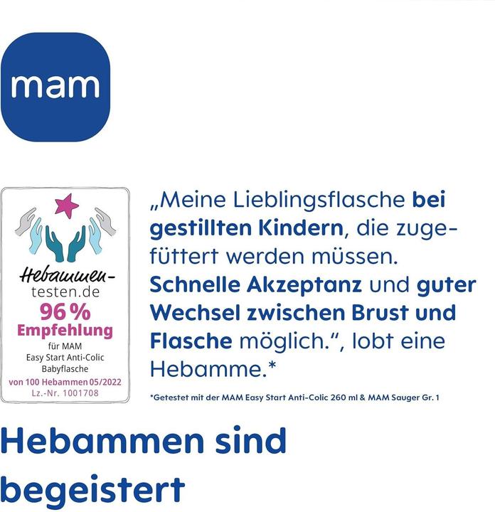 Actual product image MAM Easy Start Anti-Colic baby bottle 320ml (320 ml)