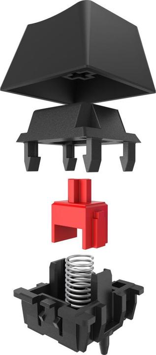 Immagine prodotto Urage Tastiera da gioco Exodus 900 Mechanical, interruttori rossi (DE, Cablato)