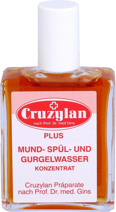 Produktbild Cruzylan Plus Mund- Spül- und Gurgelwasserkonzentrat, 50 ml Lösung (50 ml, Mundspülung)