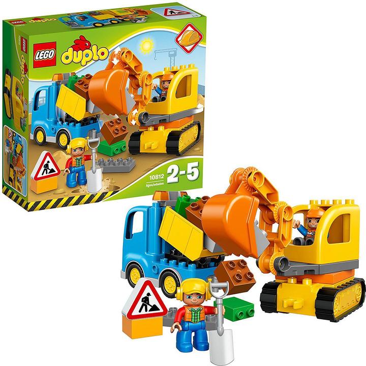 Actual product image LEGO excavator truck (10812)