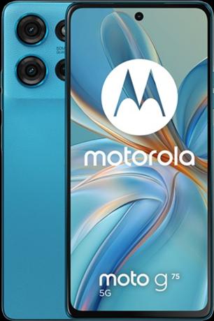 Actual product image Motorola Moto G75 (256 GB, Blue, 6.78", Dual SIM, 50 Mpx, 5G)