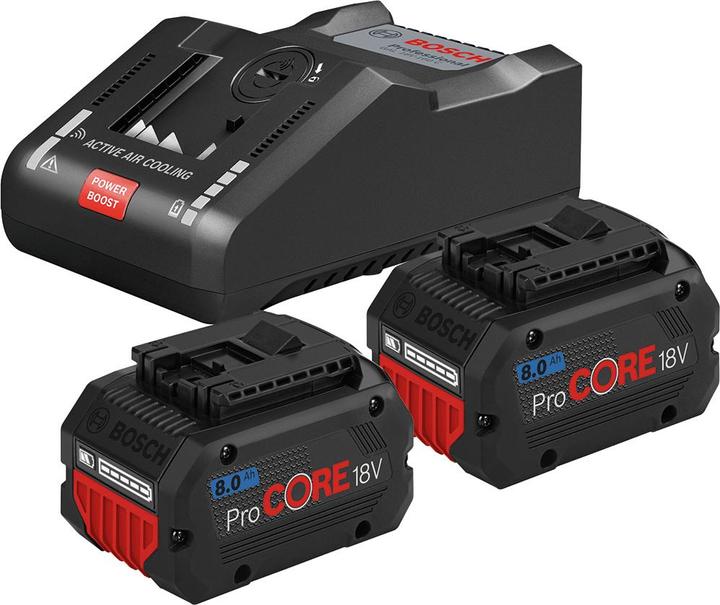 2 x ProCORE18V 8.0Ah + GAL 18V-160 C + GCY 42
