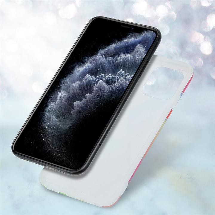 Actual product image Cadorabo IMD TPU Colorful Marble Cover (Apple iPhone 11 Pro)