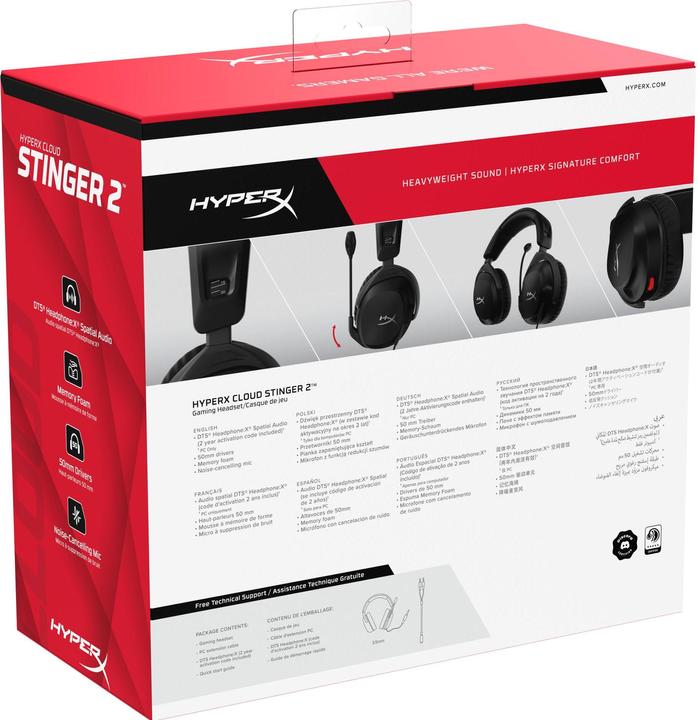 Produktbild HyperX Cloud Stinger 2 Wired Gaming Headset (Kabelgebunden)
