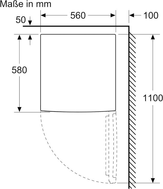 Produktbild Bosch Hausgeräte TischKühlschrank (134 l)