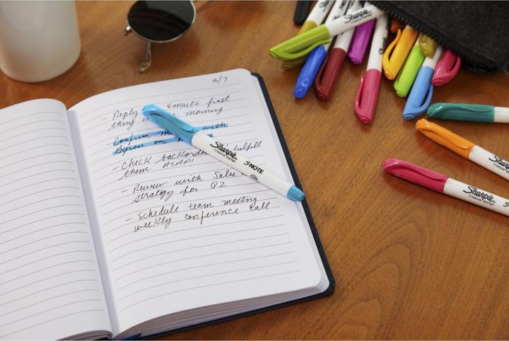 Actual product image Sharpie Permanent marker S-Note Creative 1-5 mm, 12 pieces (Multicoloured, 5 mm, 12 x)
