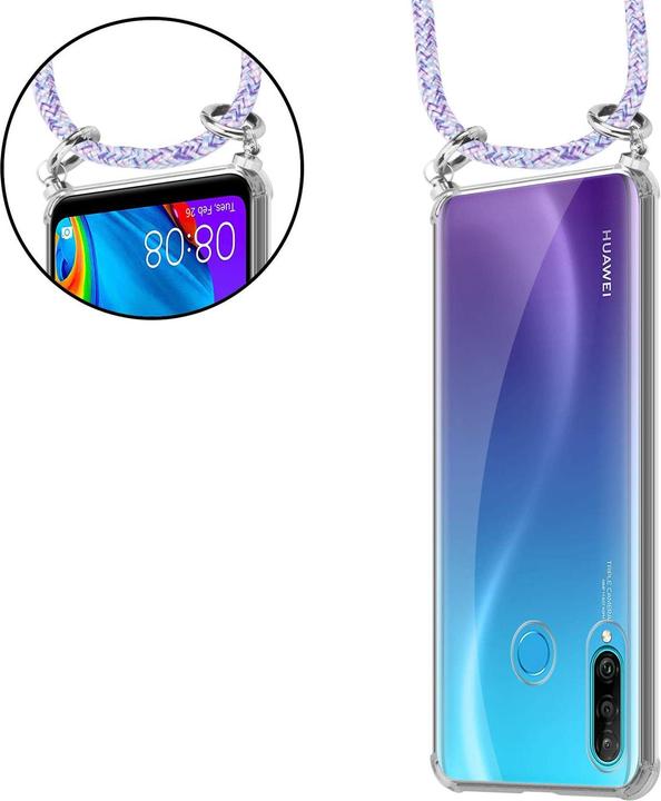 Produktbild Cadorabo TPU Handy Kette SILBER Cover