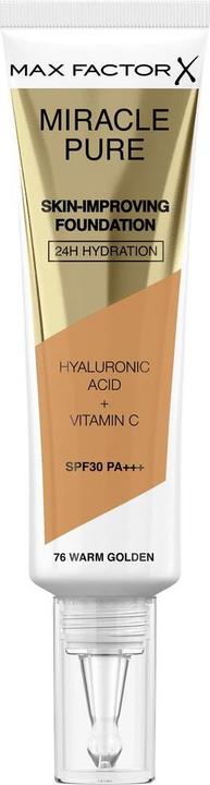 Max Factor Miracle Pure Skin-Improving Foundation (76 Warm Golden)