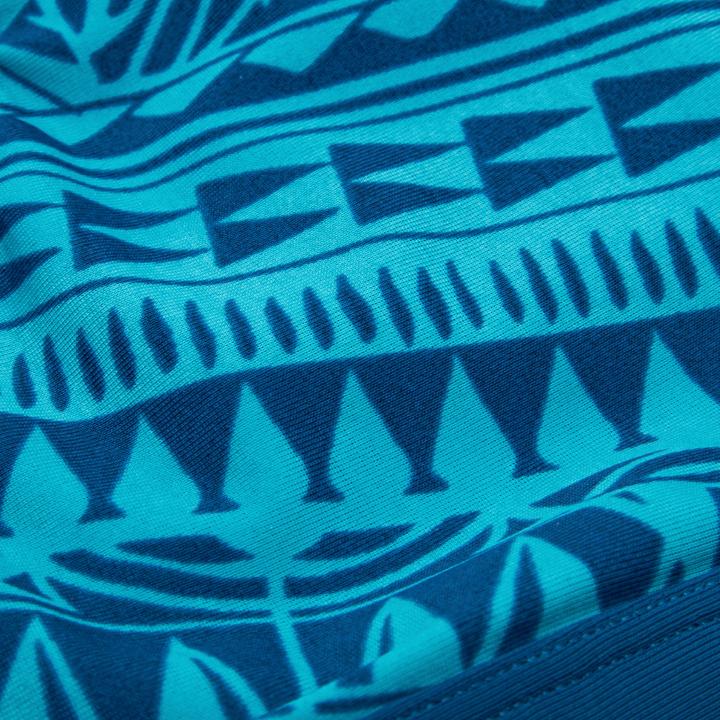 Produktbild Nabaiji Sportbikini Oberteil Mädchen - 500 Kamyleon Fatu blau/türkis (14, 15, 16)