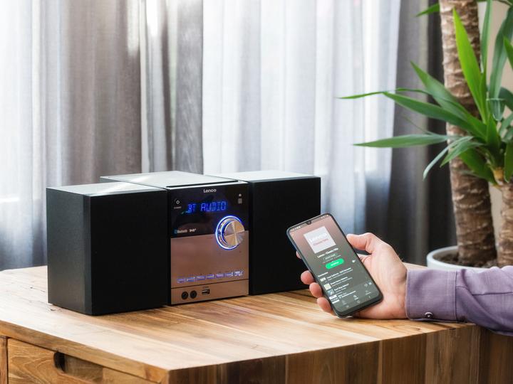 Actual product image Lenco Mc-150 (CD player, Bluetooth, 2x 10 W)