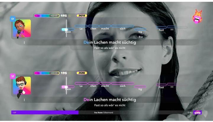 Actual product image Plaion Let's Sing 2025 German Version (+ 2 Mics) (Xbox One S, Xbox Series X, DE)