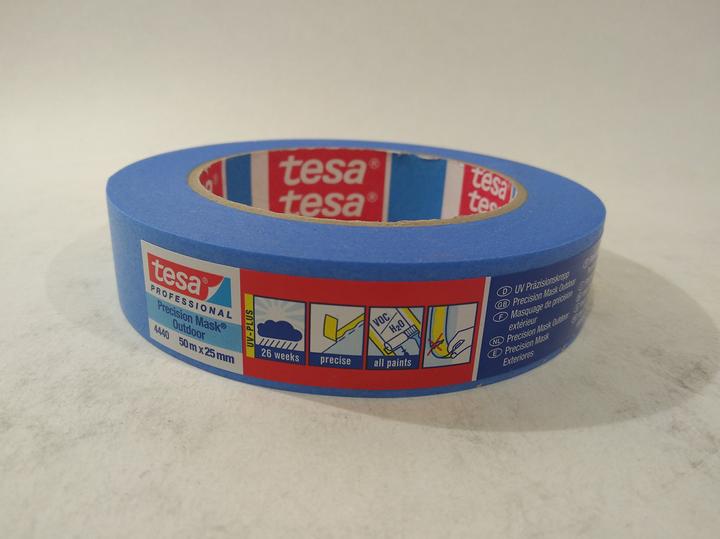 Produktbild tesa Präzisionskrepp® UV PLUS 50m:25mm (25 mm)