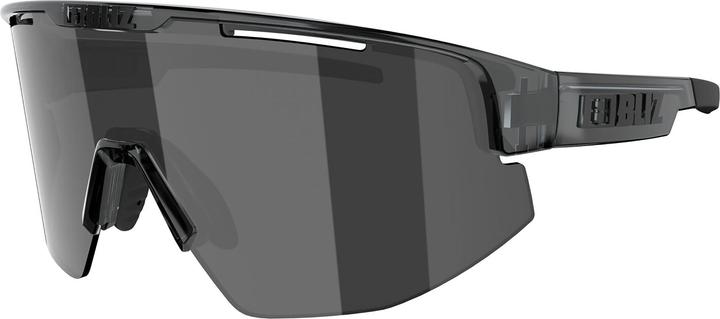 smoke w silver mirror, Crystal Black