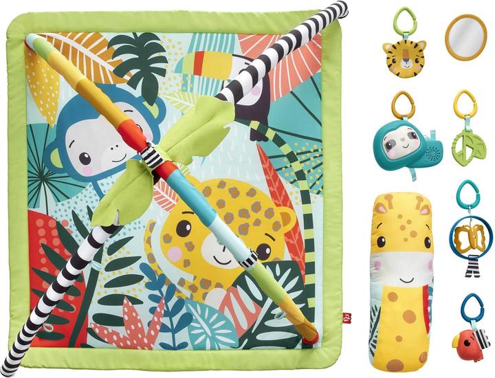 Actual product image Fisher-Price 3-in-1 Rainforest Sensory Gym