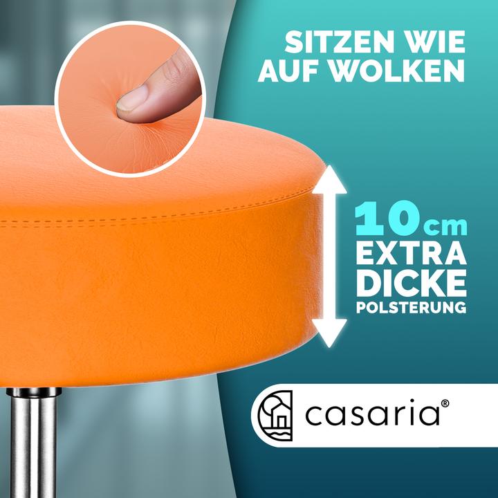 Actual product image Casaria Swivel Stool