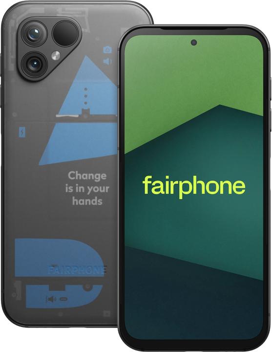 Fairphone 5 (256 GB, Transparent Edition, 6.46", SIM + eSIM, 50 Mpx, 5G)