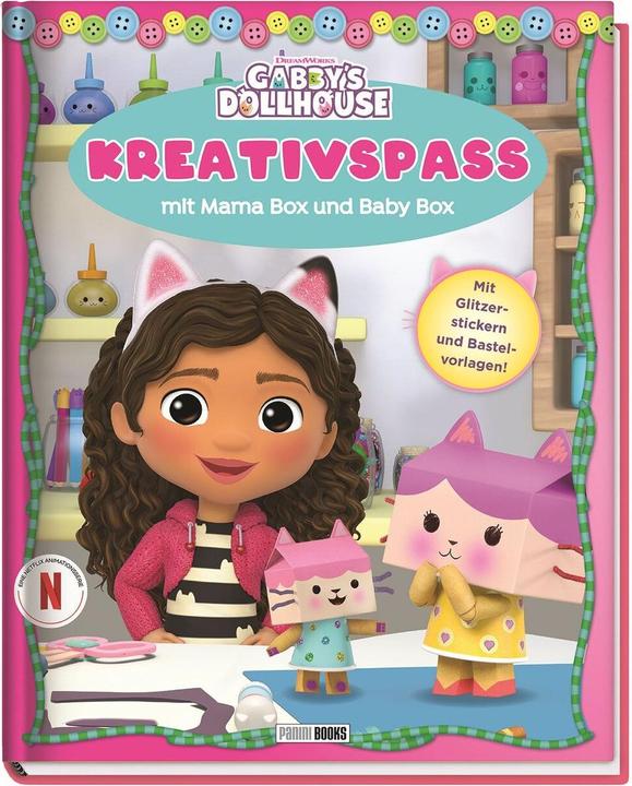 Image du produit Panini Gabby's Dollhouse : le plaisir créatif avec Mama Box et Baby Box
