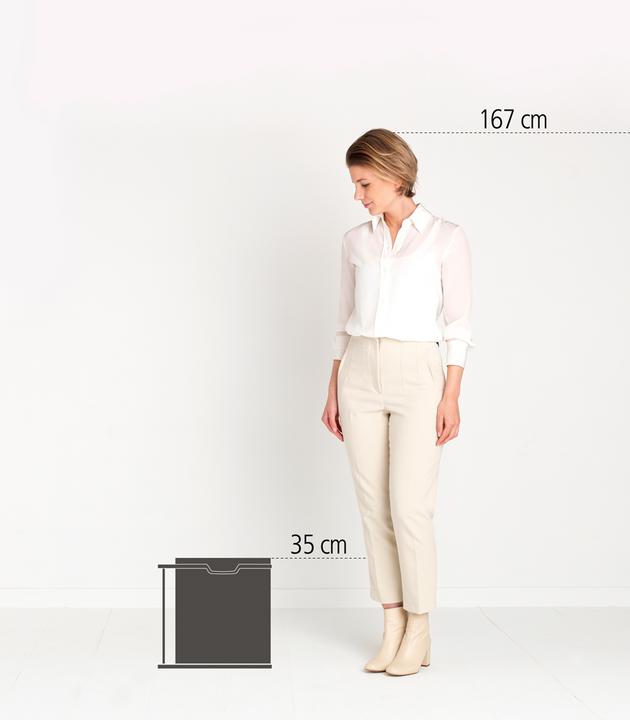 Image du produit Brabantia Poubelle encastrable 15 L White (15 l)