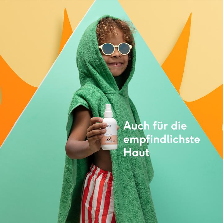 Produktbild Naïf Näif Mineral Sun Spray SPF50 Baby & Kids 175ml (Sonnenspray, SPF 50, 175 ml, 213 g)