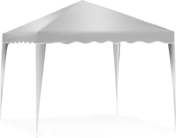 Produktbild Wiltec Toboli Faltpavillon Weiss 3x3 m Pop-up Partyzelt Wasserdicht UV-Schutz Tasche (300 cm, 300 cm)