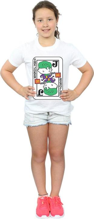 Produktbild Chibi Joker Playing Card TShirt Mädchen (140, 146)