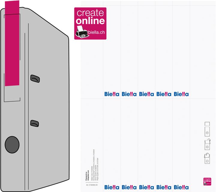 Image du produit Biella Contre-étiquettes 27x145mm