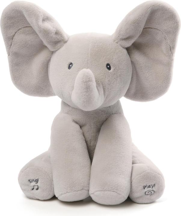 Image du produit Spin Master GUND Flappy, l'éléphant qui chante et qui parle, en français (30.50 cm)