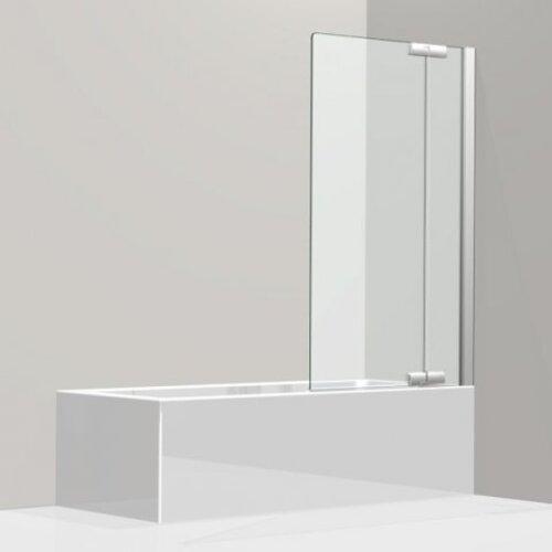Actual product image Koralle swing door for bathtub, with fixed panel, S800 BPFA 80 R, stop right, 790-805x1500mm (90.30 cm, 208.80 cm, 12.10 cm)