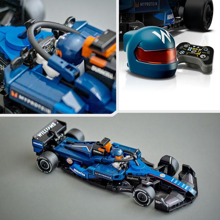 Actual product image LEGO Williams Racing FW46 F1 race car (LEGO Speed Champions)