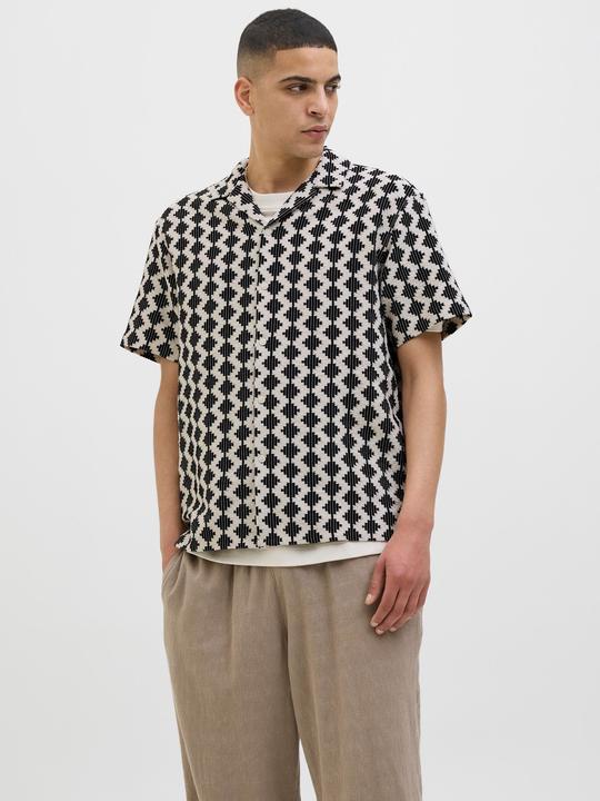 Produktbild Jack & Jones Jorsummer Luke Texture Resort Shirt Ss (XXL)