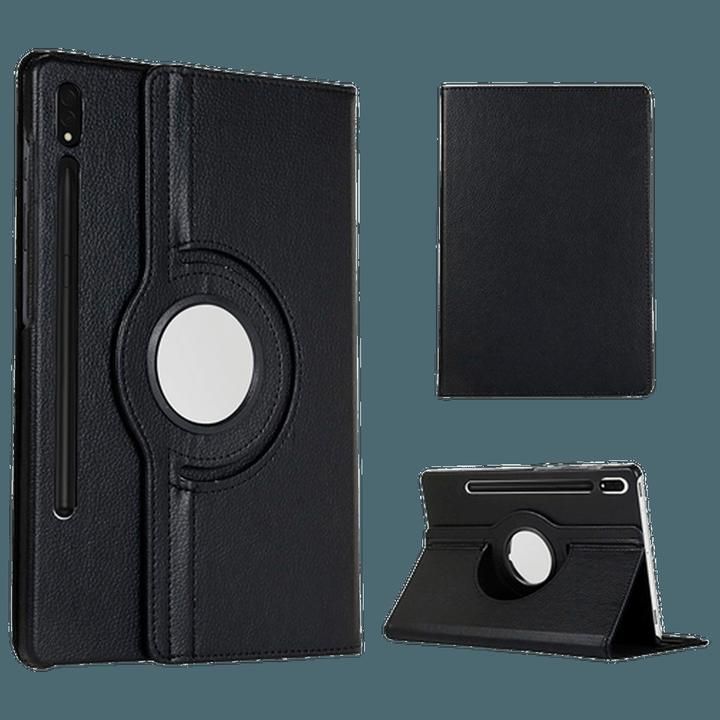 Image du produit Just in Case PU Cuir Rotation 360 Book Cover Noir Samsung Galaxy Tab S9+/S9 FE+/S10+ (Galaxy Tab S9+, Galaxy Tab S10+, Galaxy Tab S9 FE+)