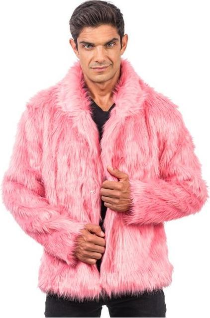 Actual product image Chaks Jacke - Kunstfell: Rosa (L)