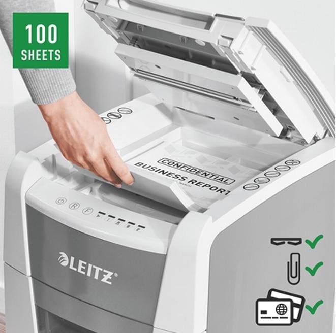 Image du produit Leitz IQ Autofeed Small Office 100 P-4 (Coupe de particules)