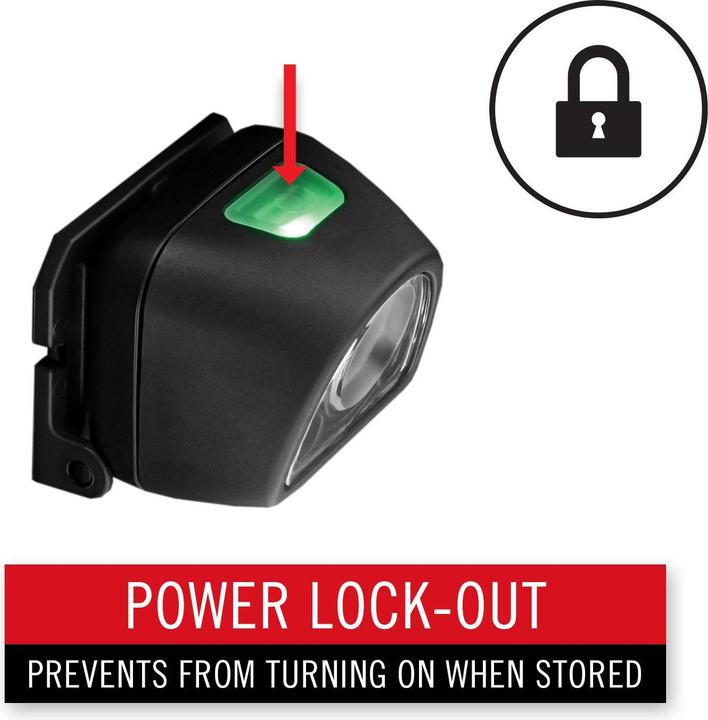 Actual product image Coast Genopladelig Pandelampe FL1R Rødt/hvidt lys 200lumen (435 lm)